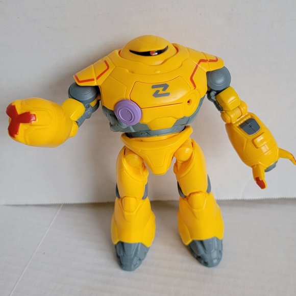 Disney Pixar Toy Story Buzz Lightyear Action Figure Zyclops Yellow Gray 8" - Picture 1 of 8
